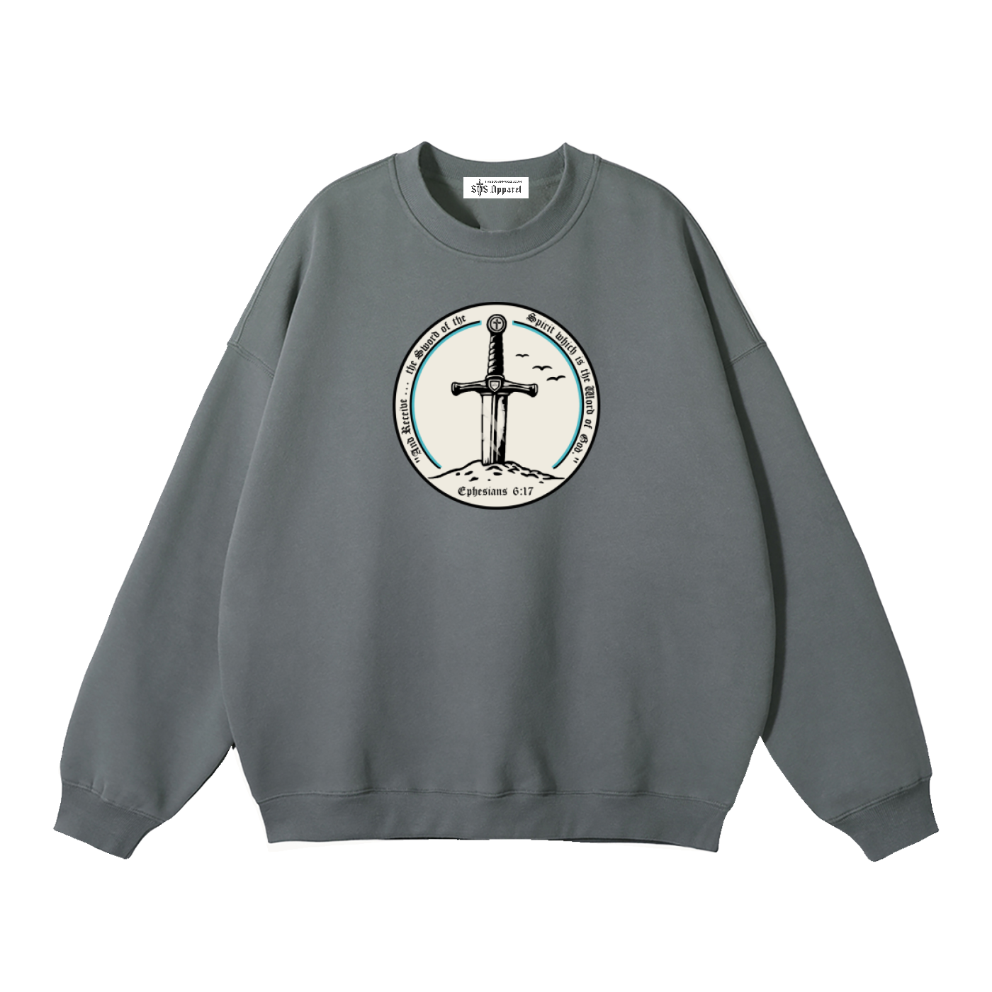 Sword in the Sand Premium Fleeced Sweatshirt