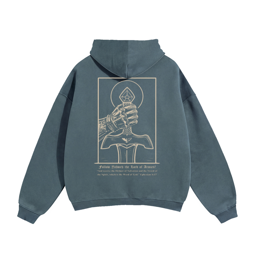 Receive the Sword of God Premium Oversized Hoodie