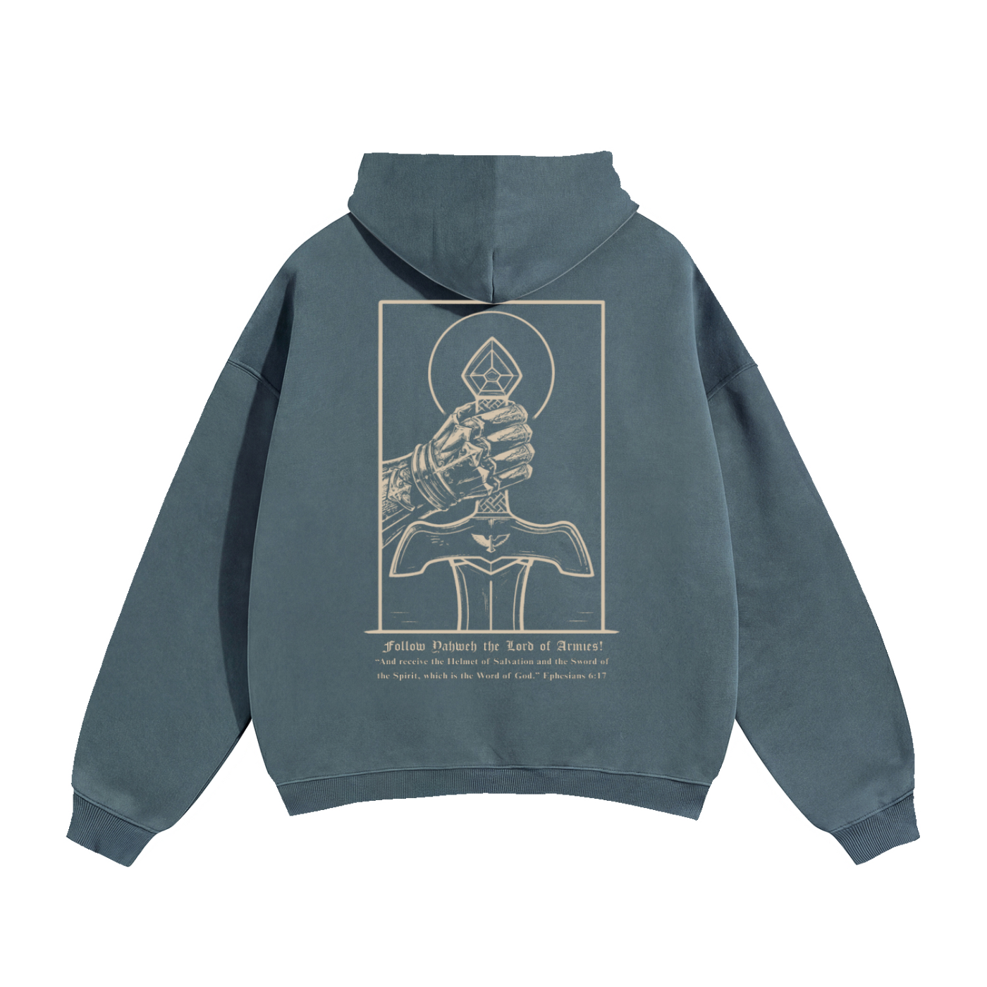Receive the Sword of God Premium Oversized Hoodie