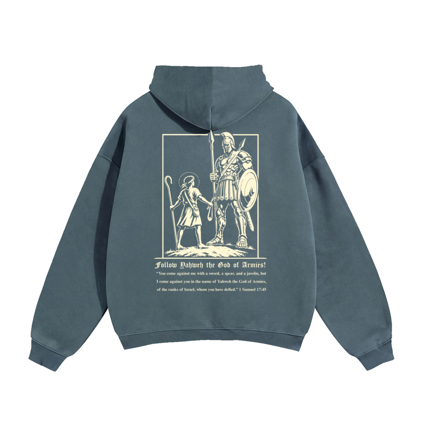 David vs Goliath Premium Oversized Hoodie