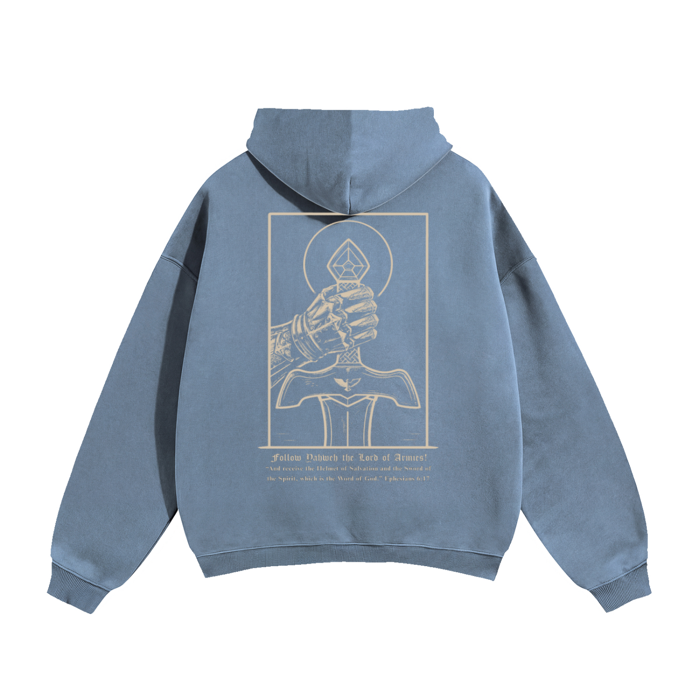 Receive the Sword of God Premium Oversized Hoodie