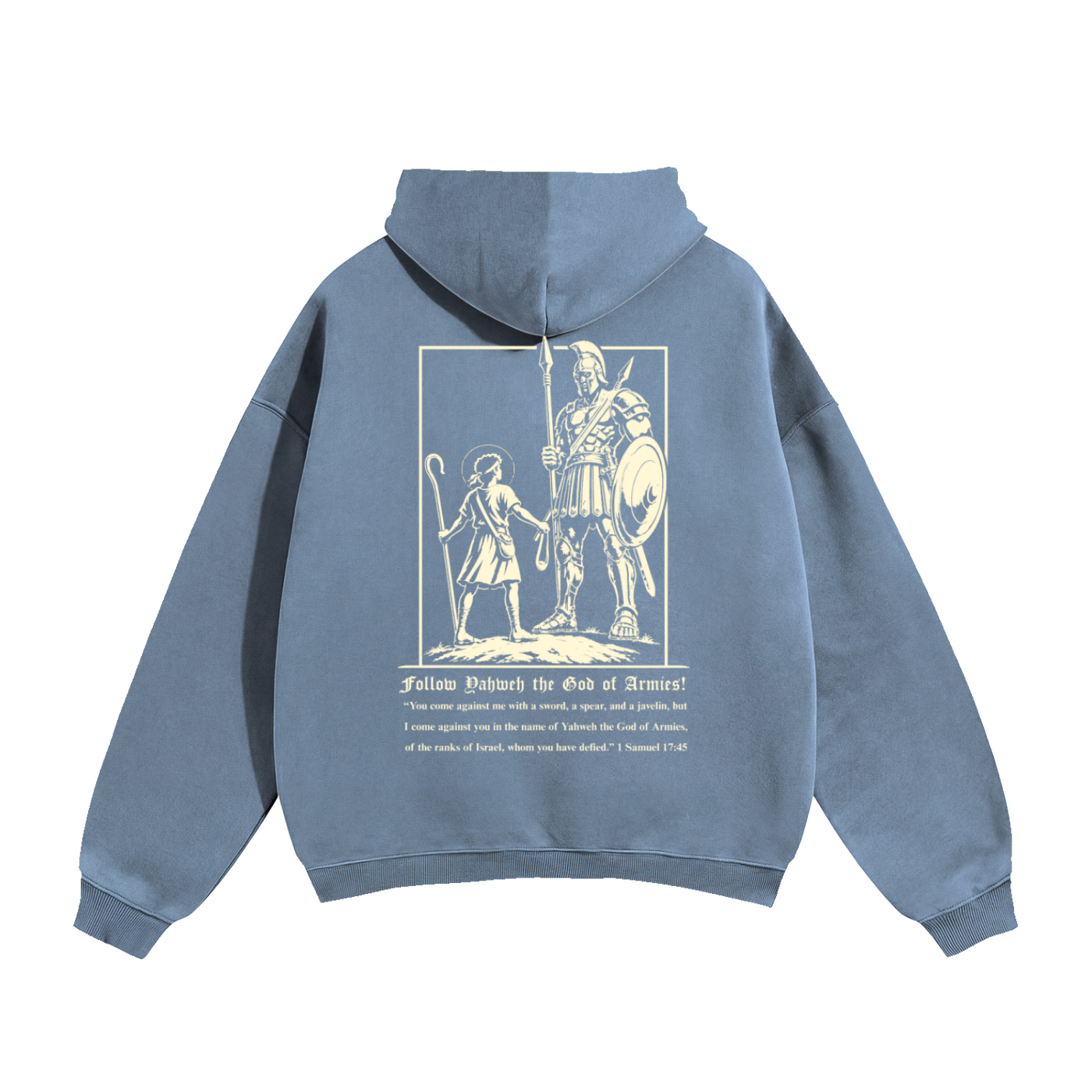 David vs Goliath Premium Oversized Hoodie
