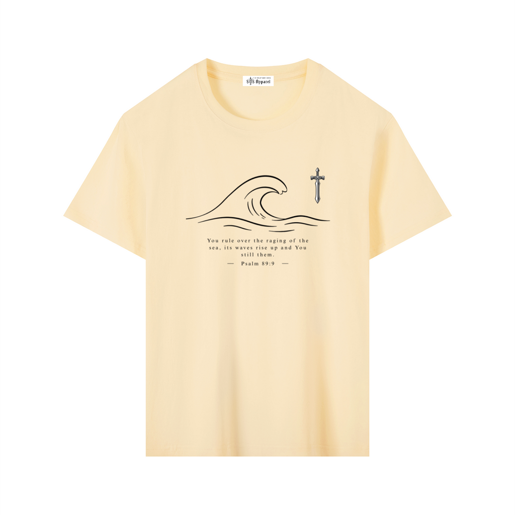 Stilled Waves Premium Cotton Tee