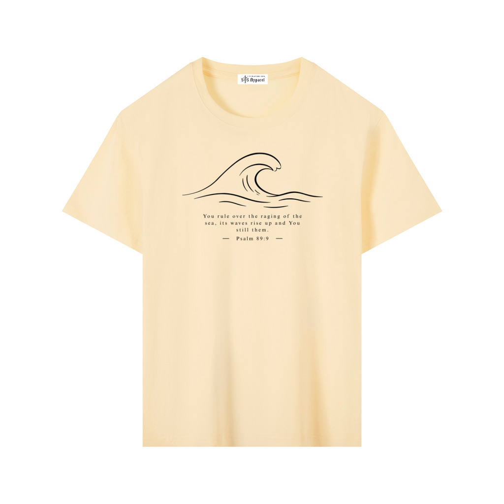Stilled Waves Premium Cotton Tee