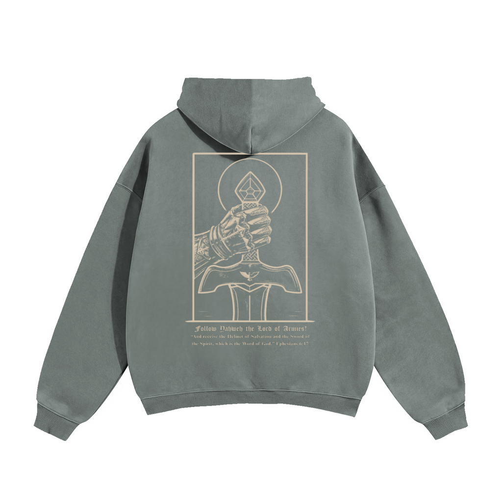 Receive the Sword of God Premium Oversized Hoodie