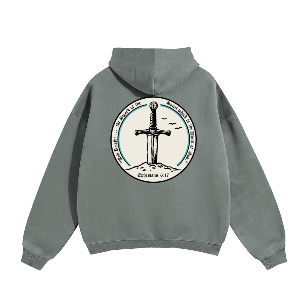Sword in the Sand Oversized Fleece Hoodie