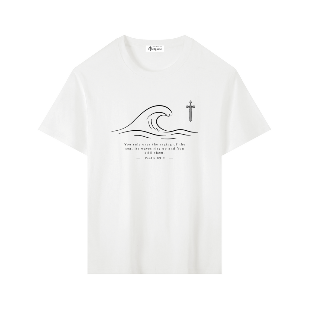 Stilled Waves Premium Cotton Tee
