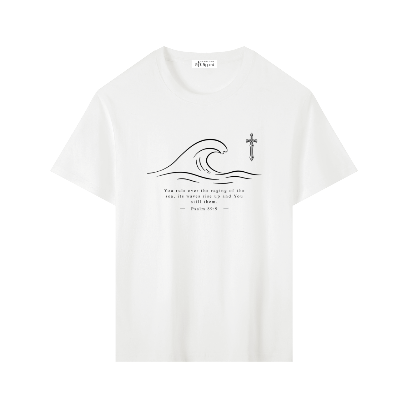 Stilled Waves Premium Cotton Tee
