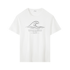 Stilled Waves Premium Cotton Tee