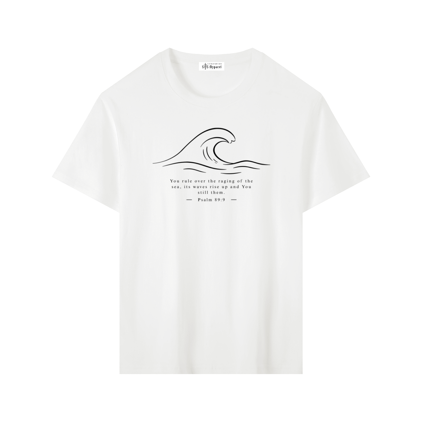 Stilled Waves Premium Cotton Tee