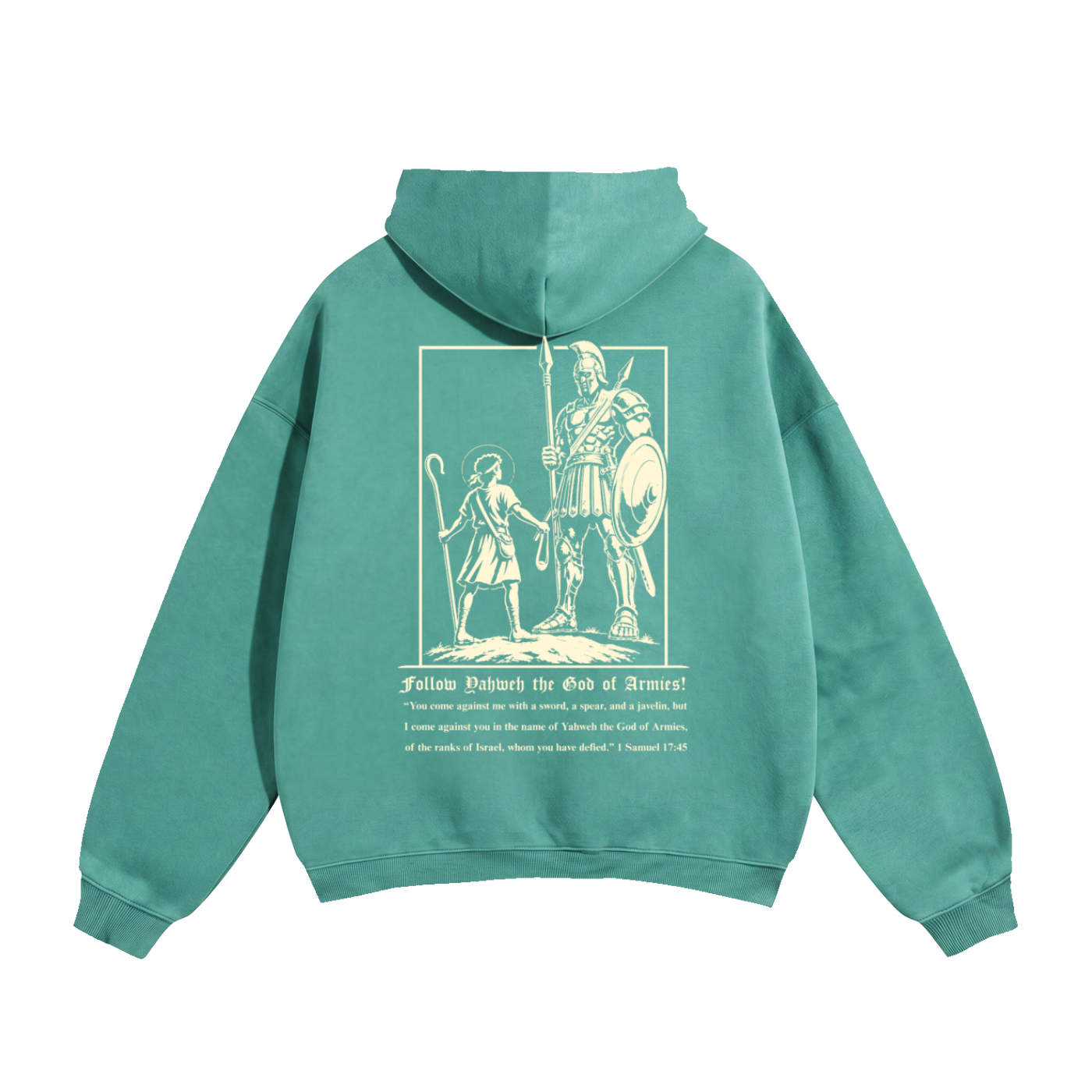 David vs Goliath Premium Oversized Hoodie