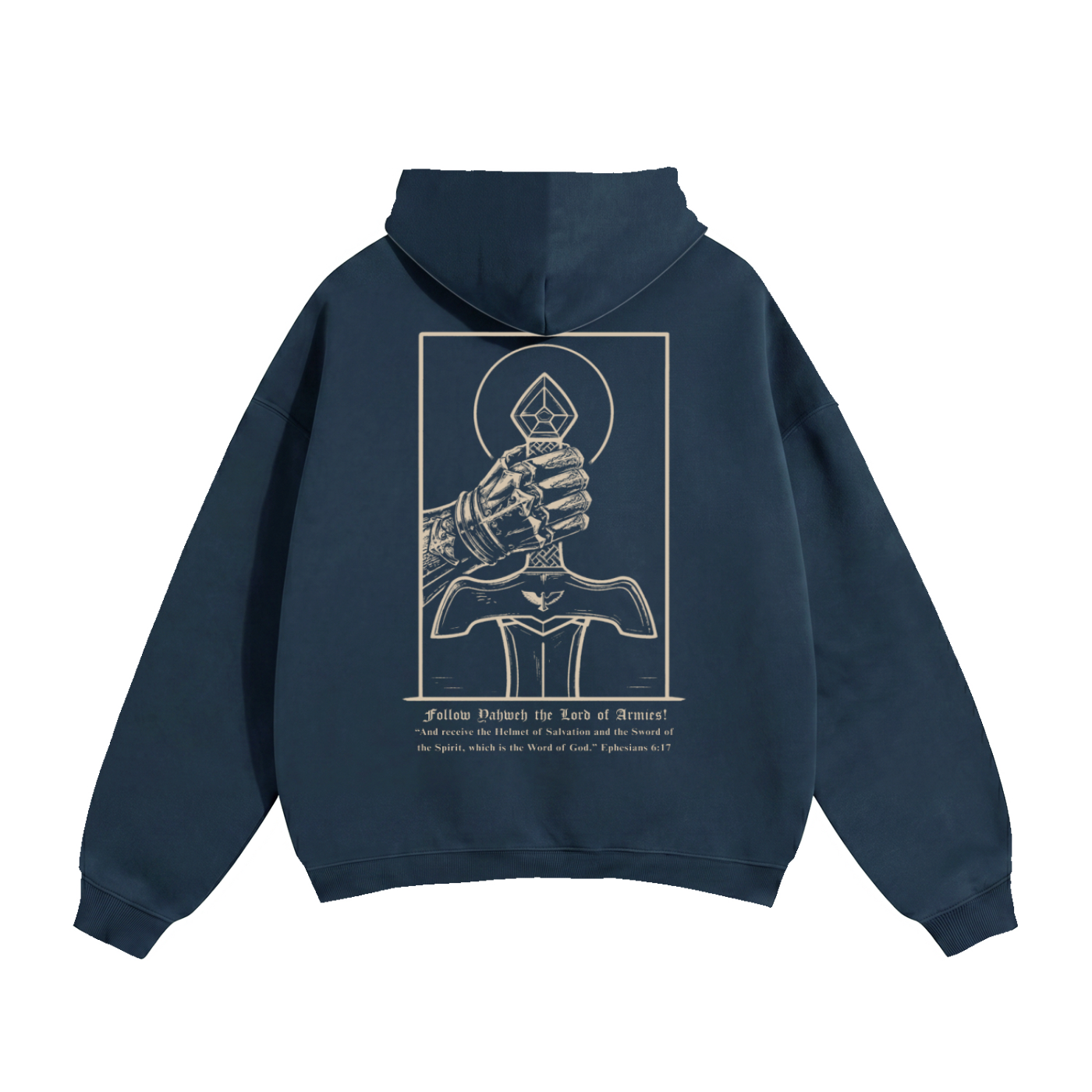 Receive the Sword of God Premium Oversized Hoodie