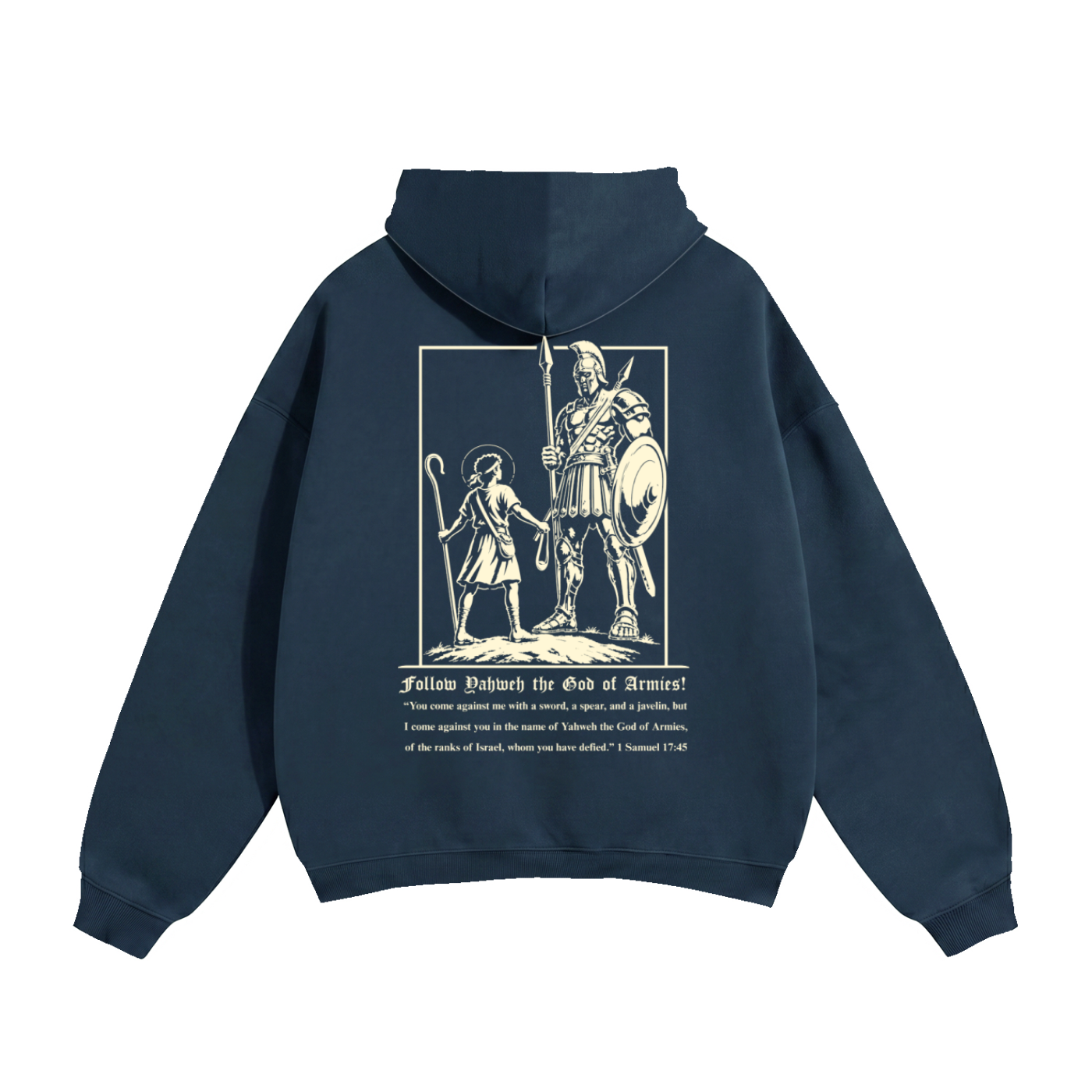 David vs Goliath Premium Oversized Hoodie