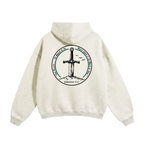 Sword in the Sand Oversized Fleece Hoodie