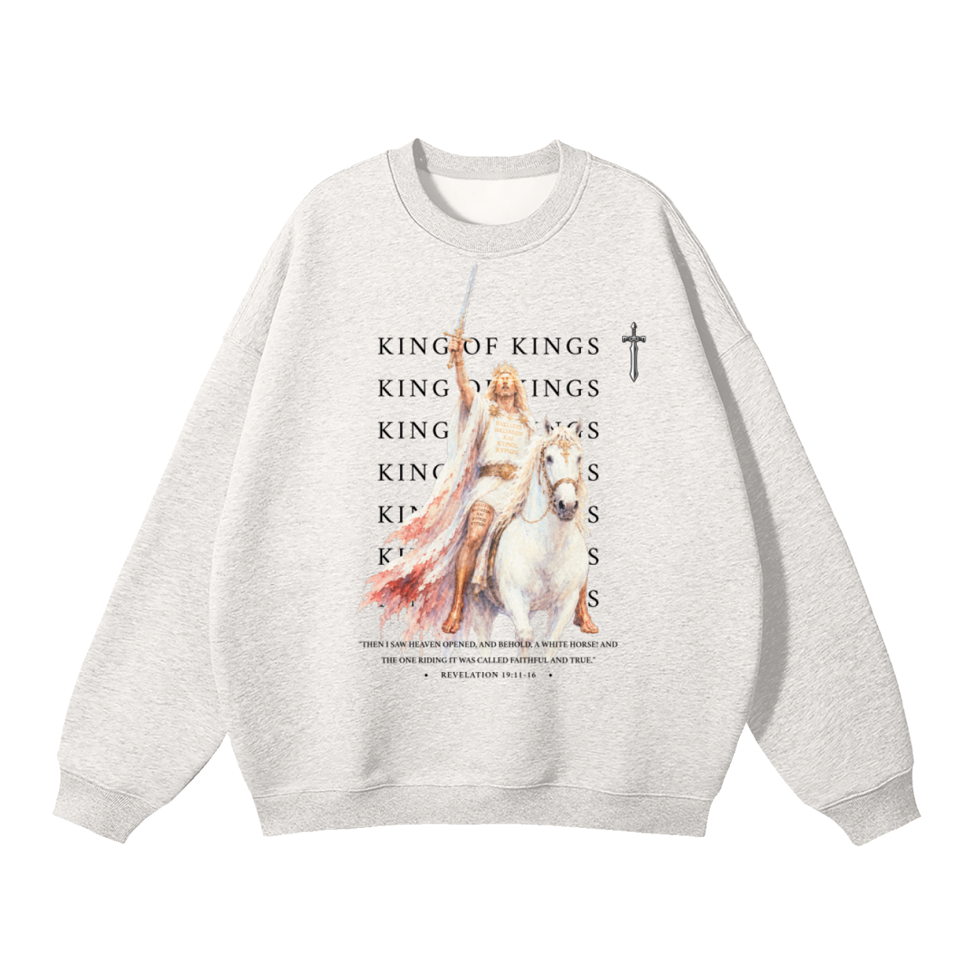 King of Kings Premium Fleeced Sweatshirt