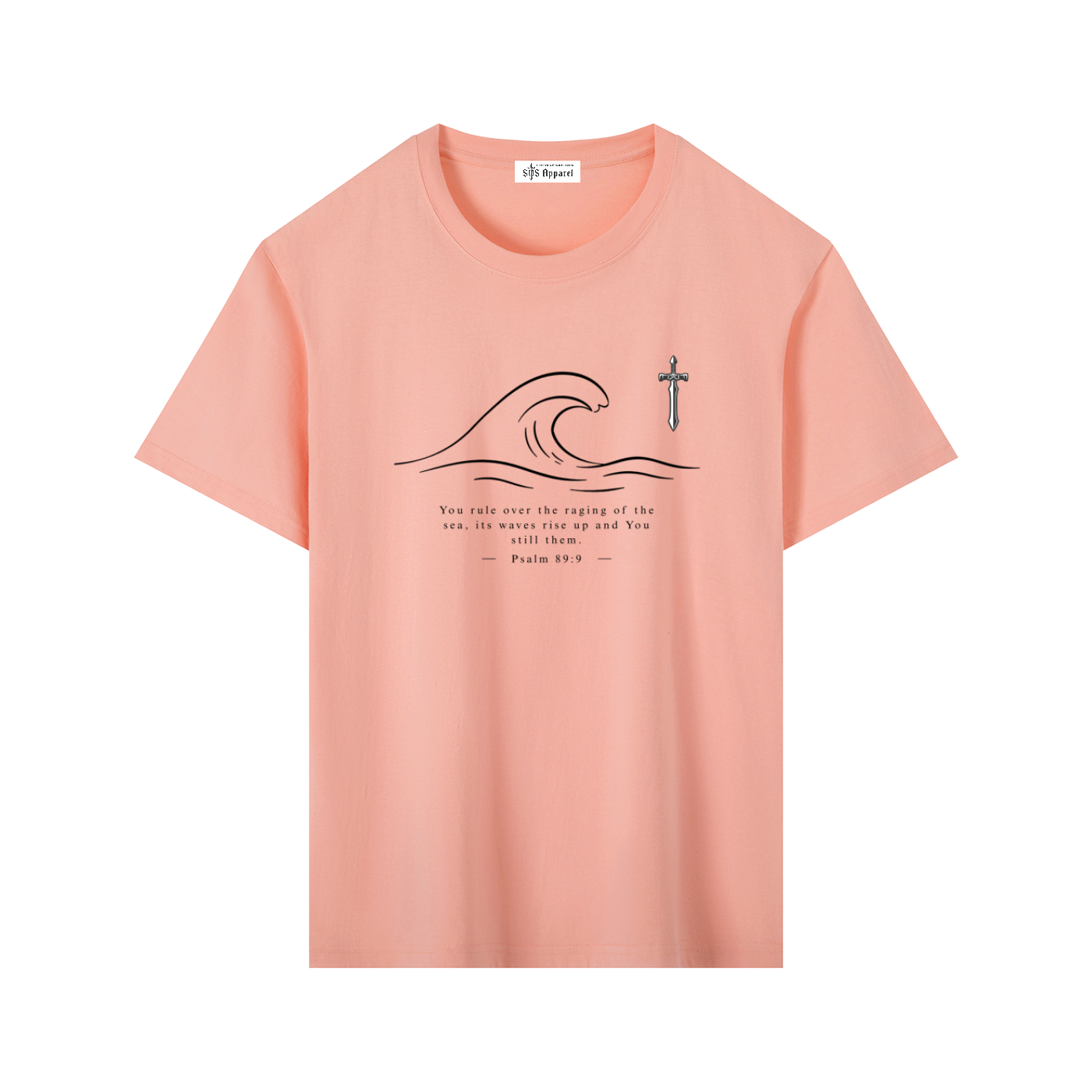 Stilled Waves Premium Cotton Tee