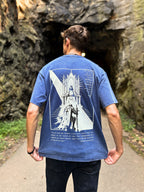The Great White Throne Washed Out Oversized Tee