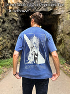 The Return of the King Washed Out Oversized Tee