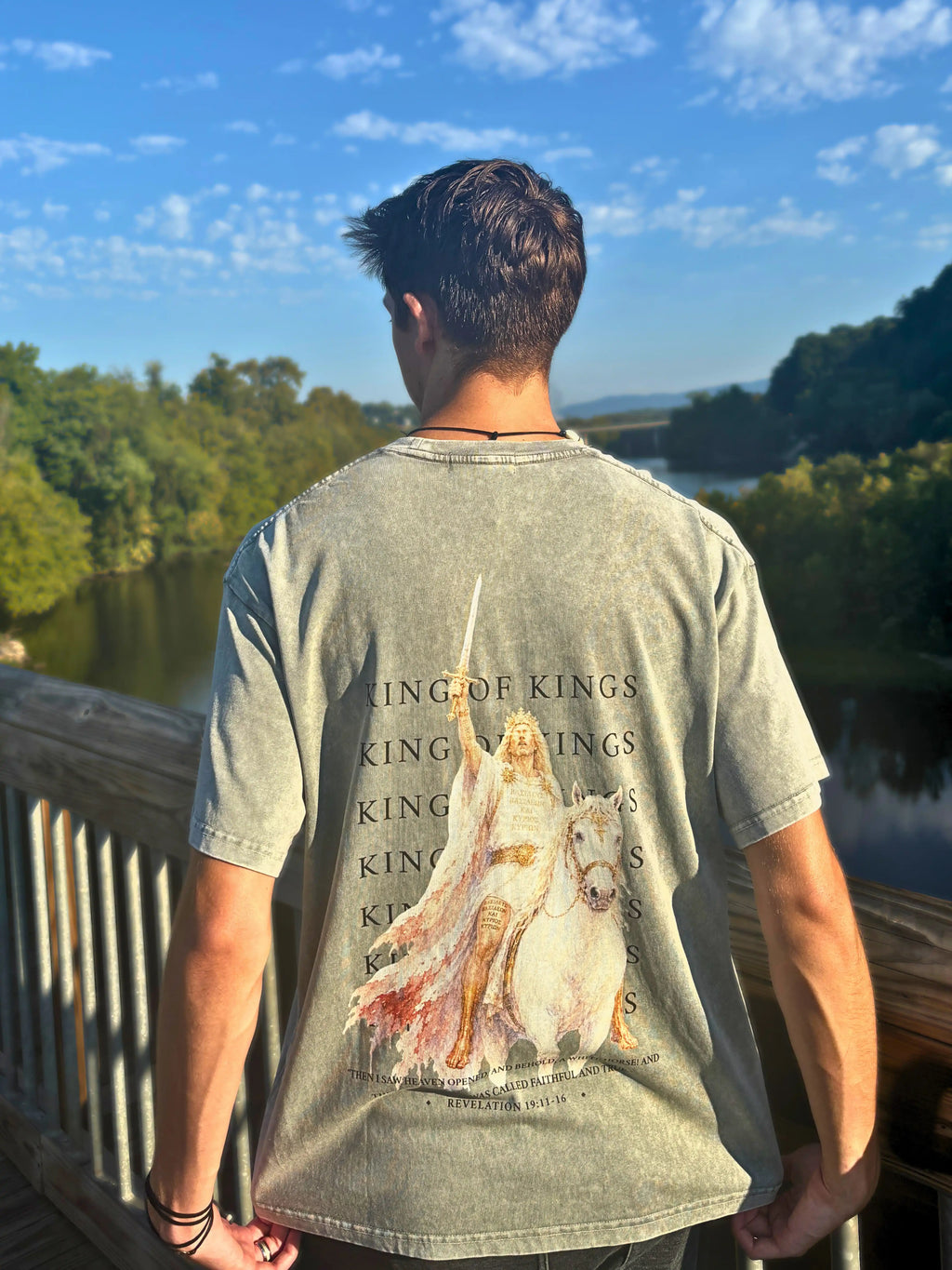 King of Kings Washed Out Oversized Tee