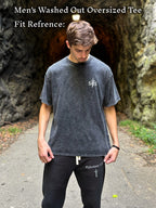 Sword in the Sand Washed Out Oversized Tee
