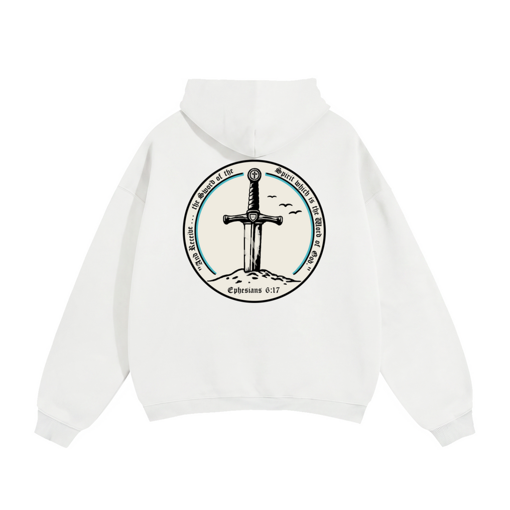 Sword in the Sand Oversized Fleece Hoodie