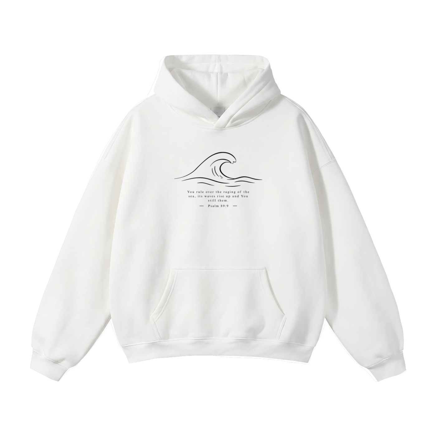 Stilled Wave Premium Oversized Hoodie