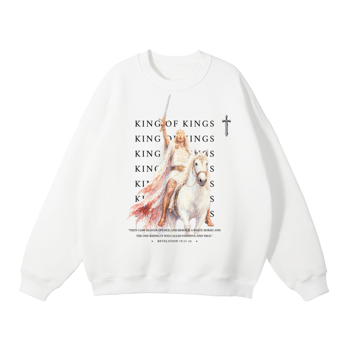 King of Kings Premium Fleeced Sweatshirt