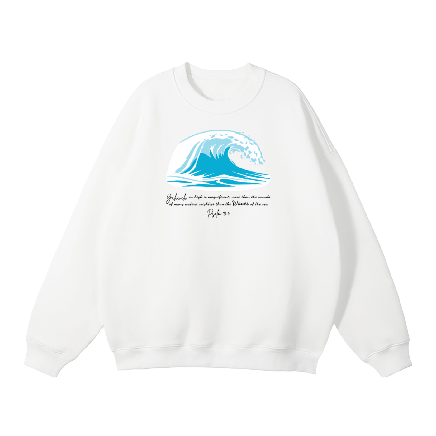 Wave Premium Fleeced Sweatshirt