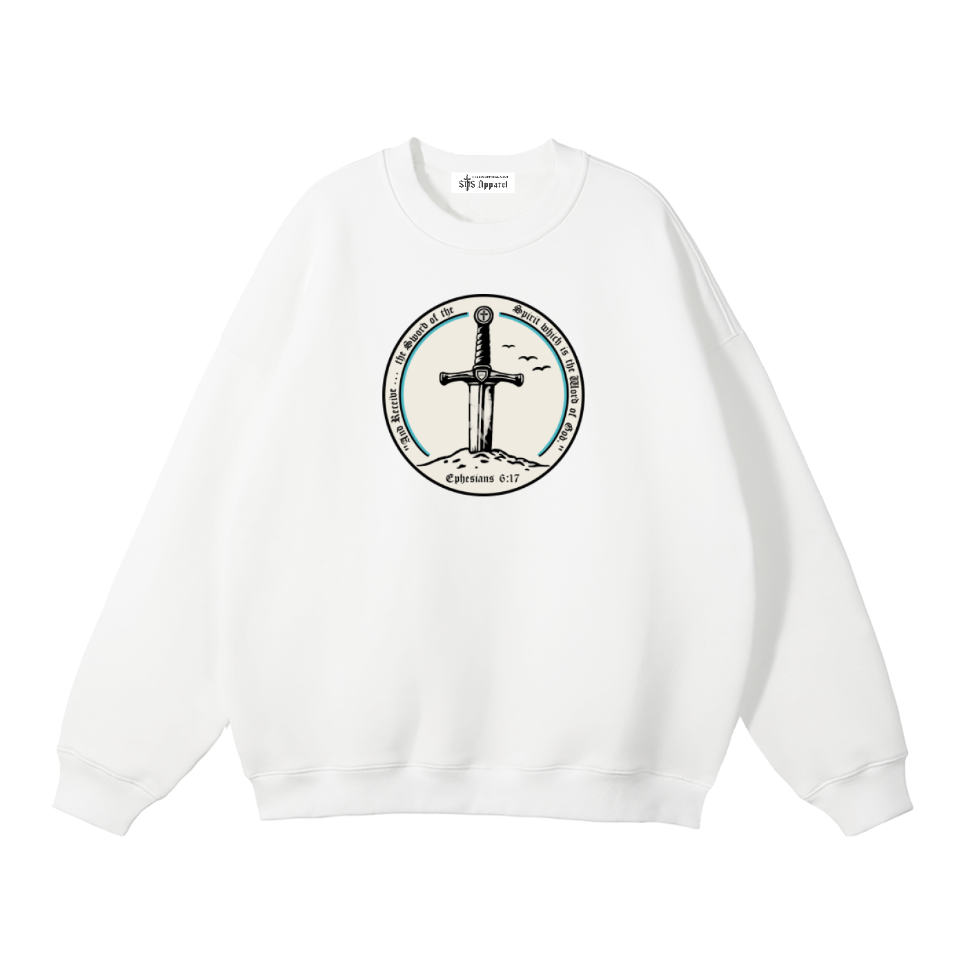 Sword in the Sand Premium Fleeced Sweatshirt