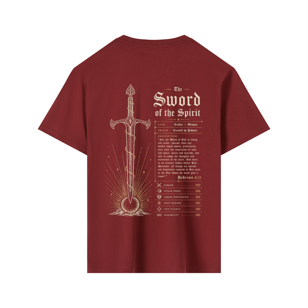 Sword of the Spirit Artifact  Premium Cotton Tee