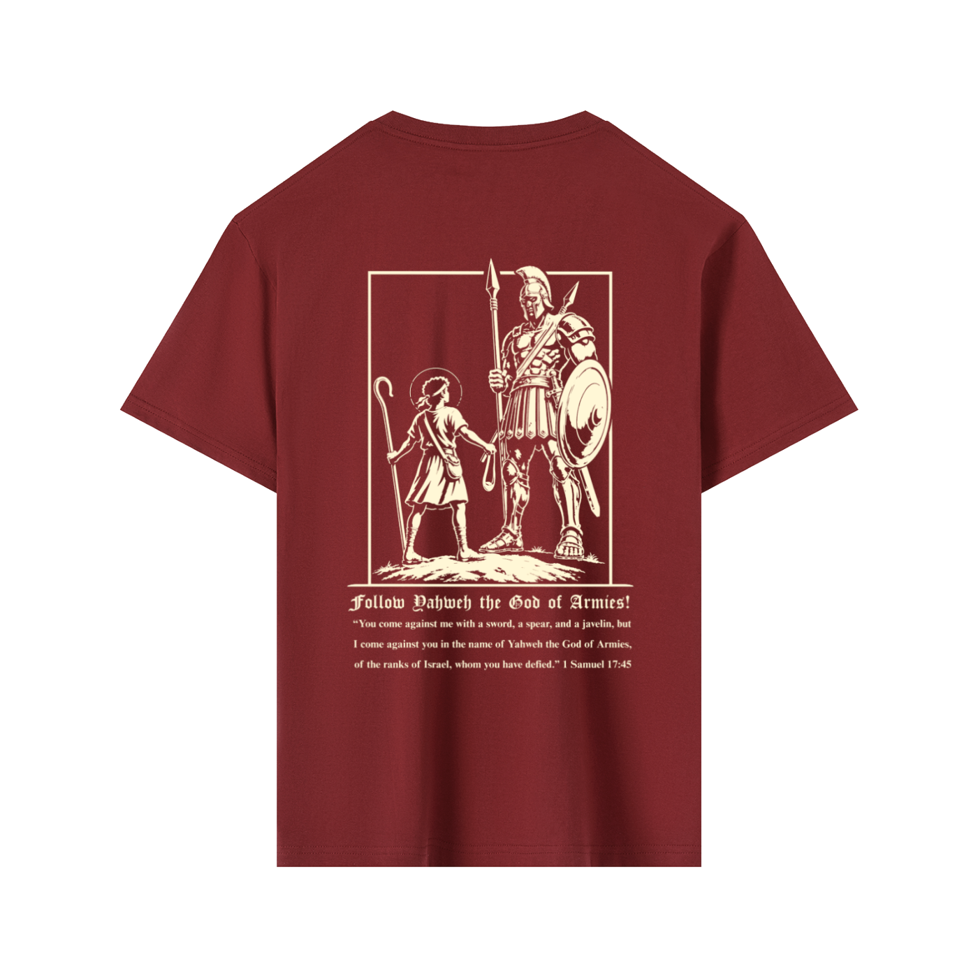 David vs Goliath Premium Cotton Tee