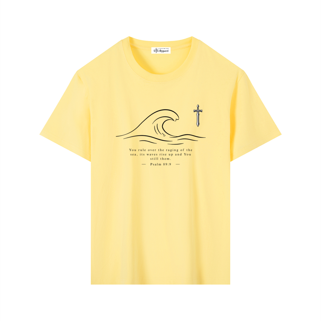 Stilled Waves Premium Cotton Tee