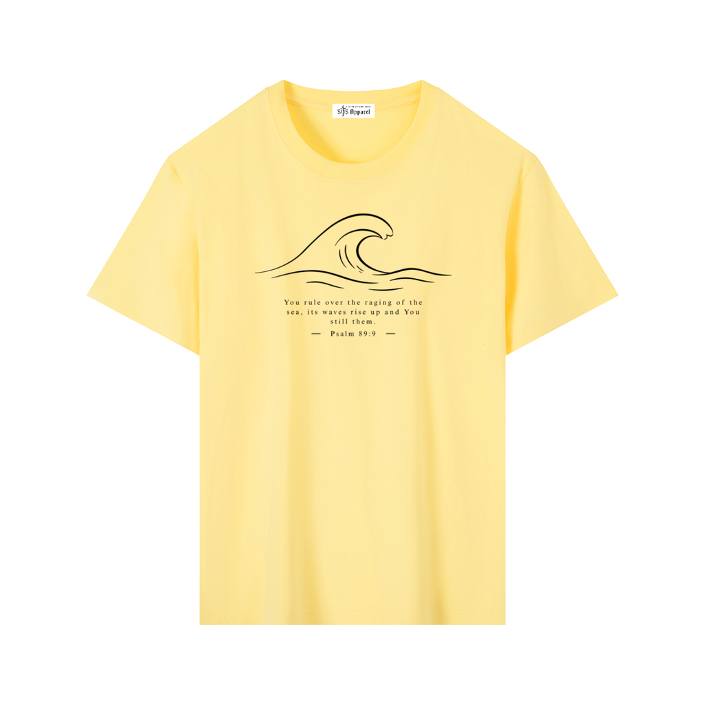 Stilled Waves Premium Cotton Tee