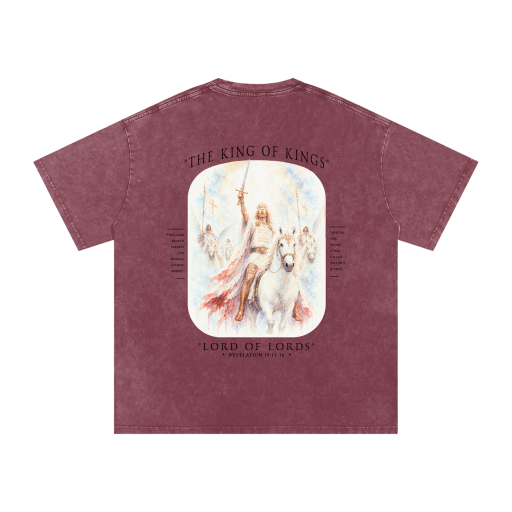 Rider coming with angels