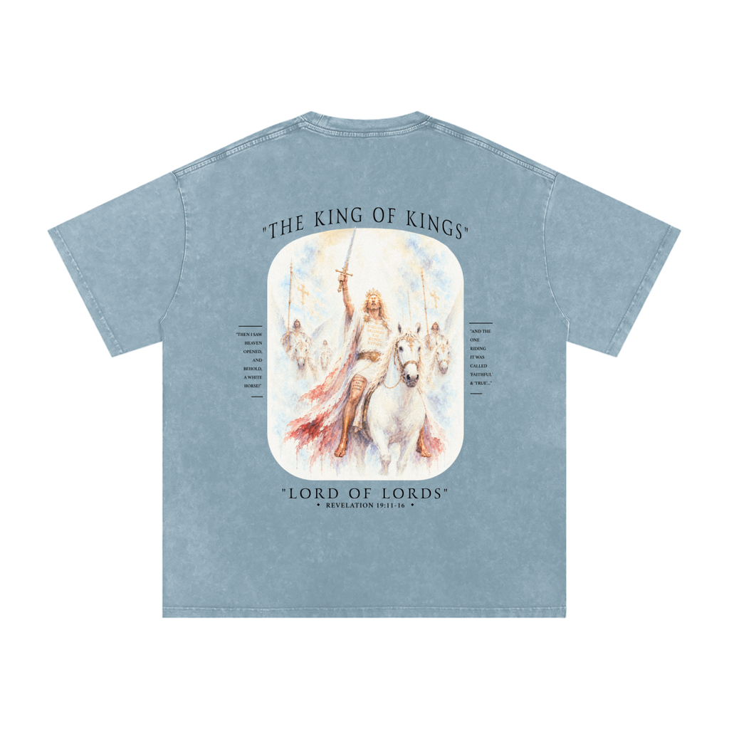 Rider coming with angels