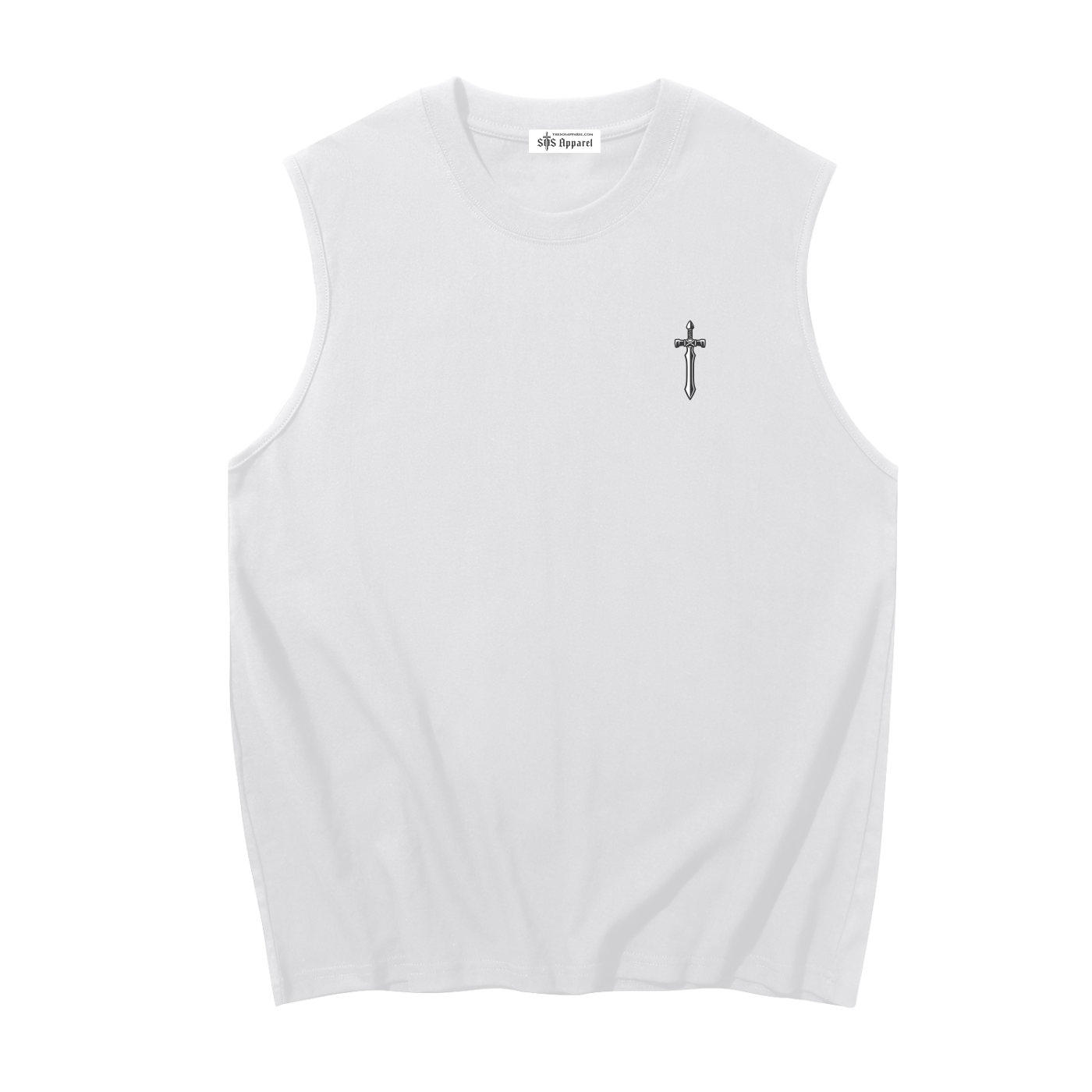 Men's Sleeveless Cotton Tank Top