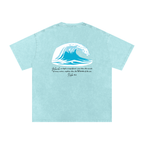Wave Washed Out Oversized Tee
