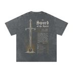 Sword of the Spirit Artifact Washed Out Oversized Tee