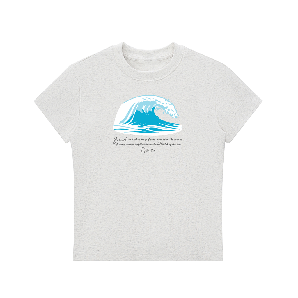 Wave Slim-Fit Women's Crewneck Tee