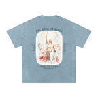 Rider coming with angels