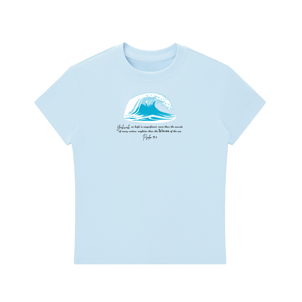 The Wave Slim-Fit Women's Crewneck Tee