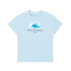 The Wave Slim-Fit Women's Crewneck Tee