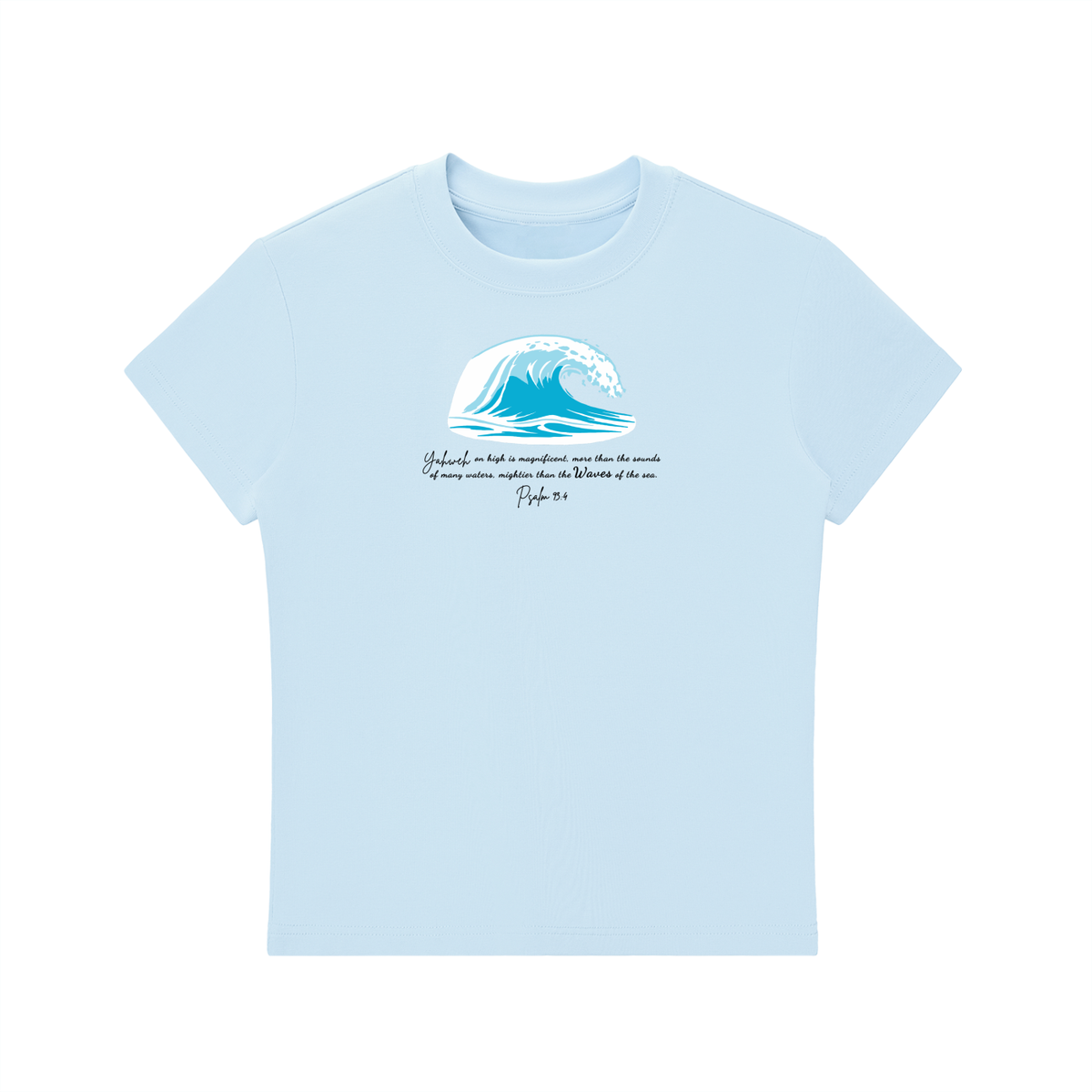The Wave Slim-Fit Women's Crewneck Tee