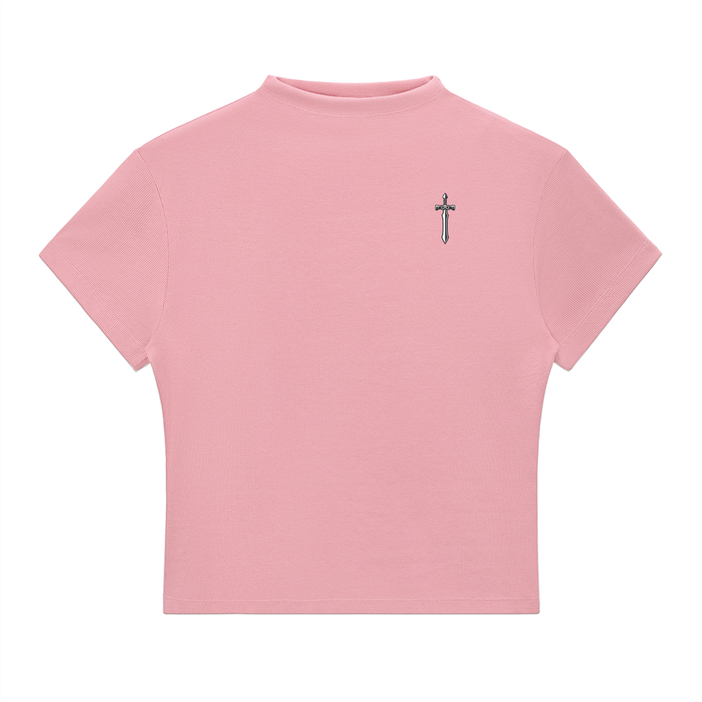 SOS Apparel Slim-Fit Mock Neck Top