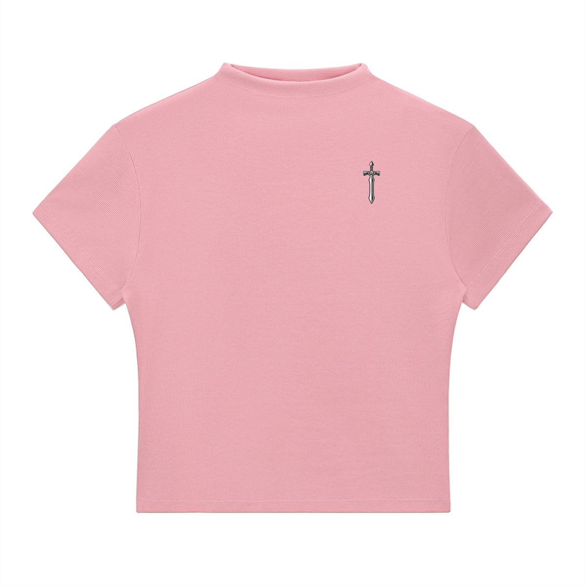 SOS Apparel Slim-Fit Mock Neck Top