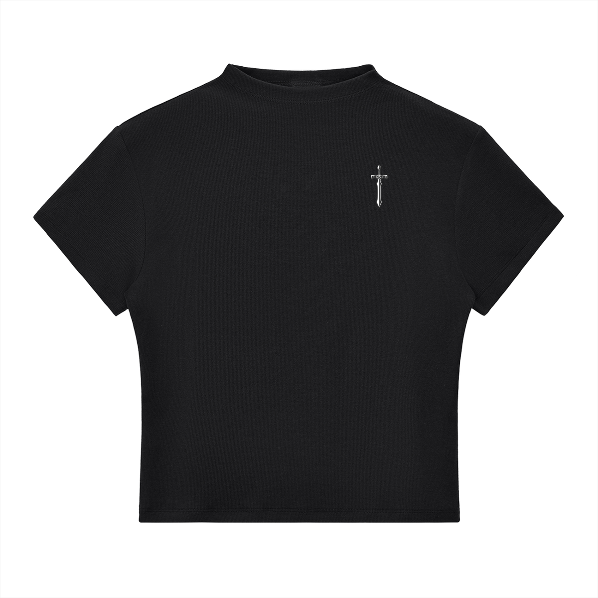 SOS Apparel Slim-Fit Mock Neck Top