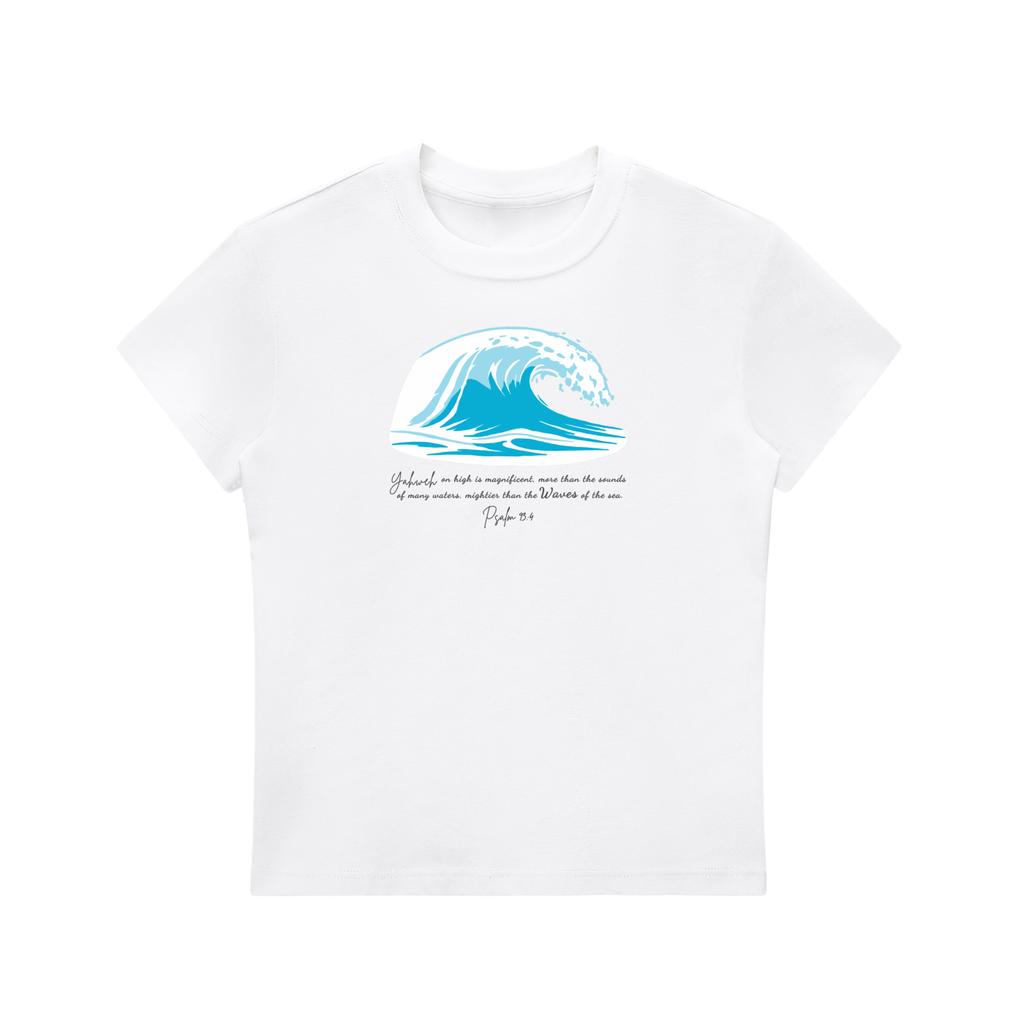 Wave Slim-Fit Women's Crewneck Tee