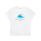 Wave Slim-Fit Women's Crewneck Tee