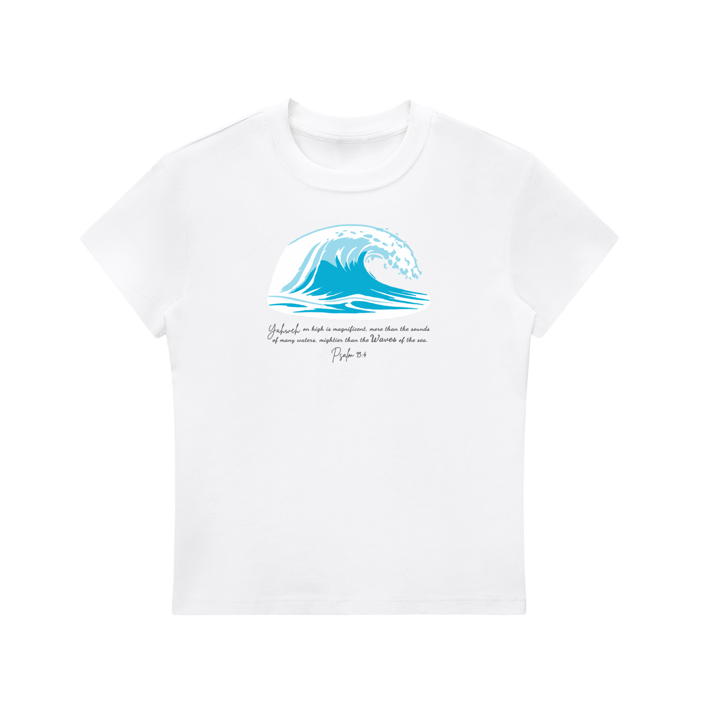 Wave Slim-Fit Women's Crewneck Tee