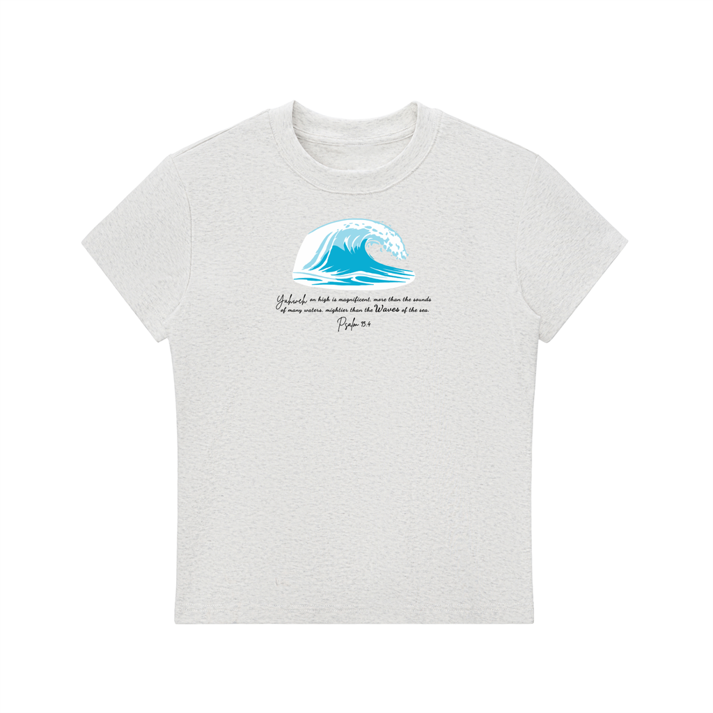 The Wave Slim-Fit Women's Crewneck Tee